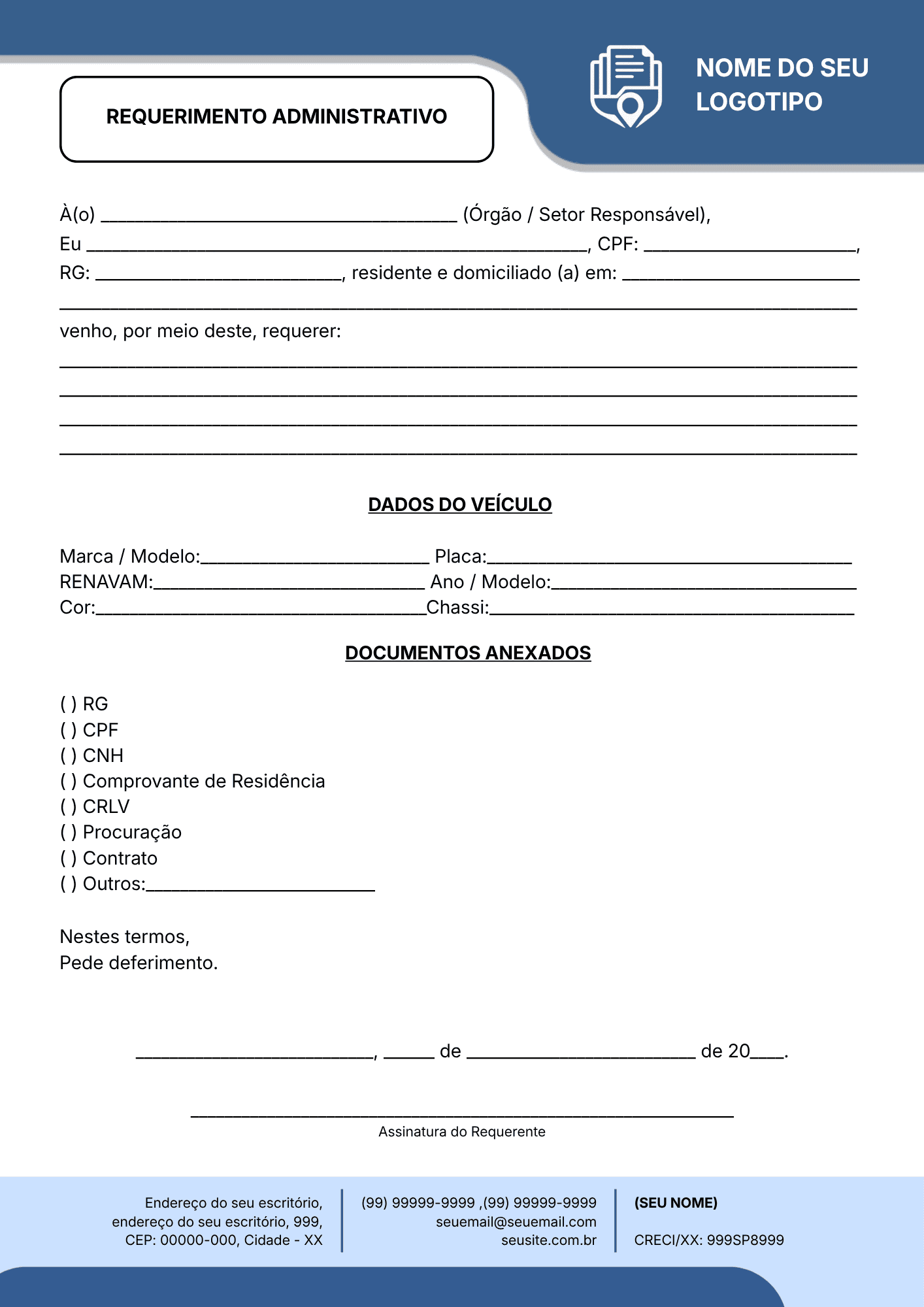 REQUERIMENTO ADMINISTRATIVO