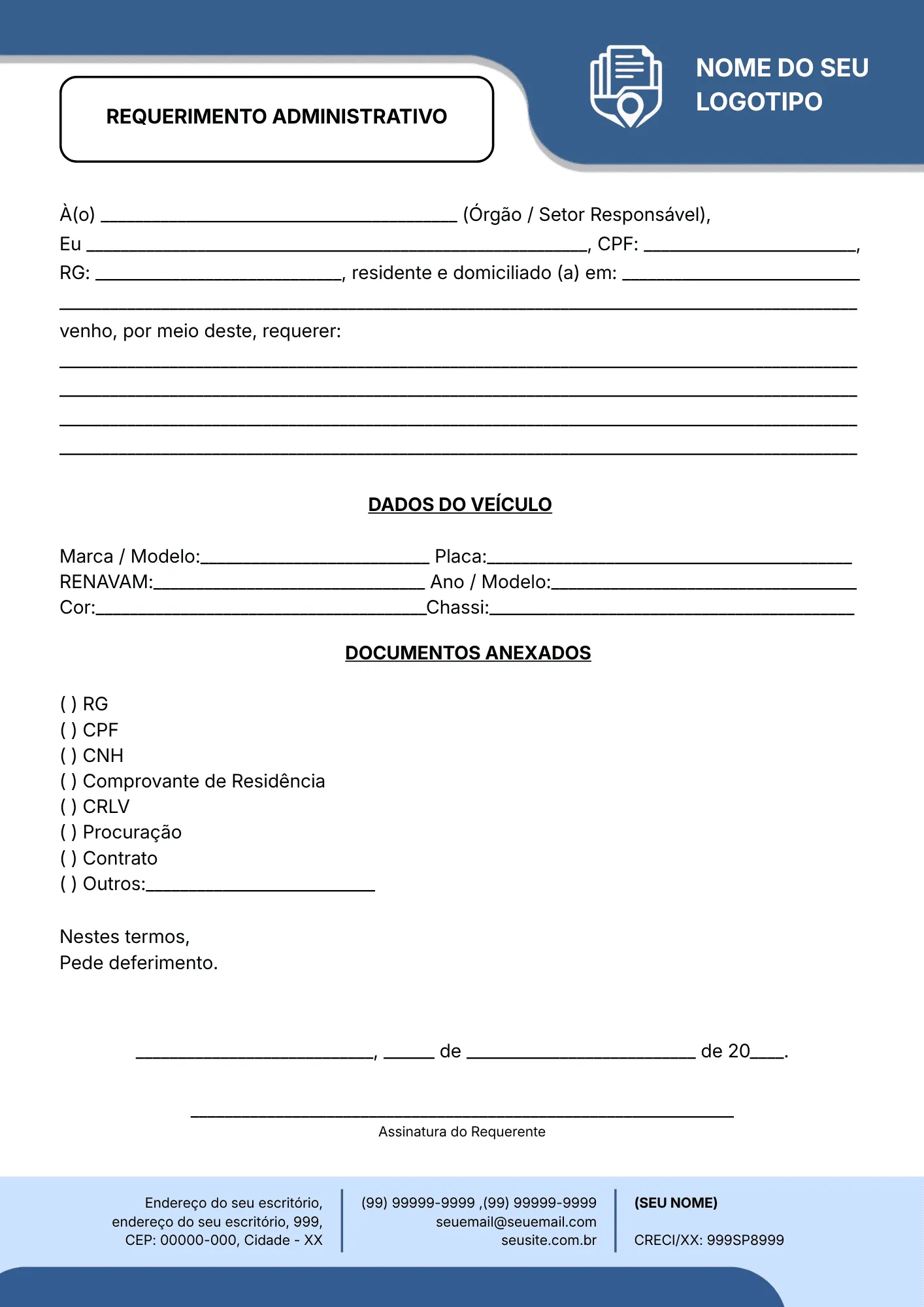 REQUERIMENTO ADMINISTRATIVO